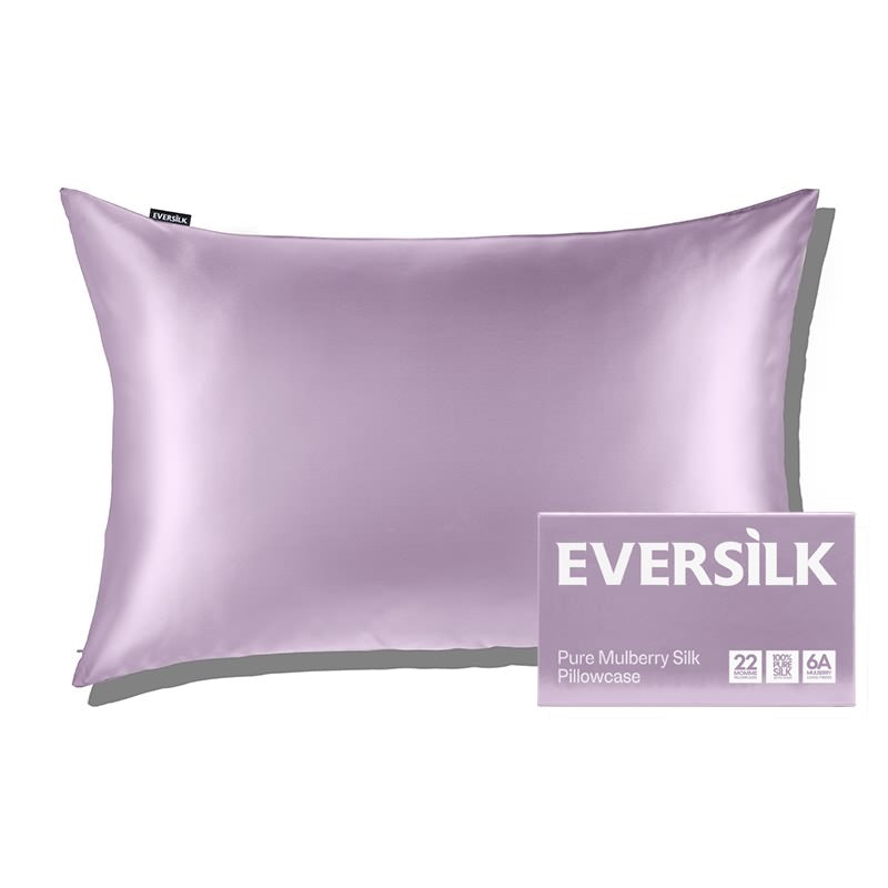 Lavender Queen Silk Pillowcase Best for Hair Skin